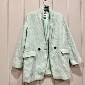 Women’s Old Navy Wool Blend Long Coat Size Medium